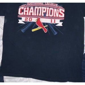 Baseball t-shirt from the Cardinals championship in 2011.